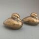 Art deco brass bookends