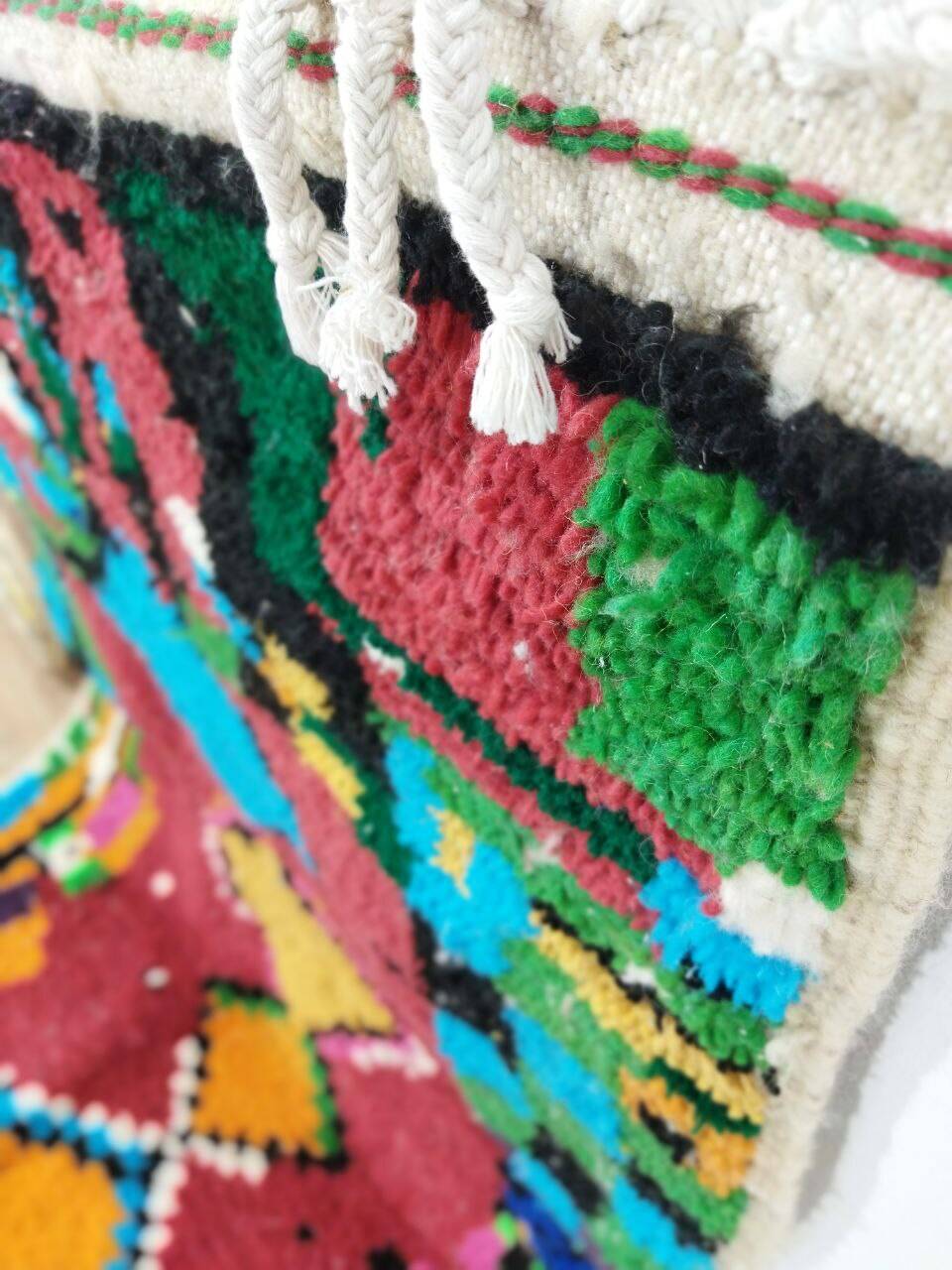 Handcrafted Moroccan Berber Rug 155 X 105 CM