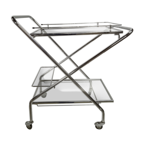 desserte pliante métal