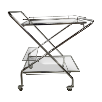 Sliding service chrome metal