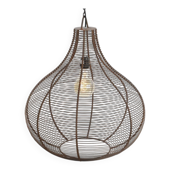 Lustre industriel transformé