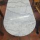 Table bistrot dessus marbre