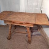 Oak table with extensions