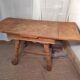 Table en chêne avec rallonges