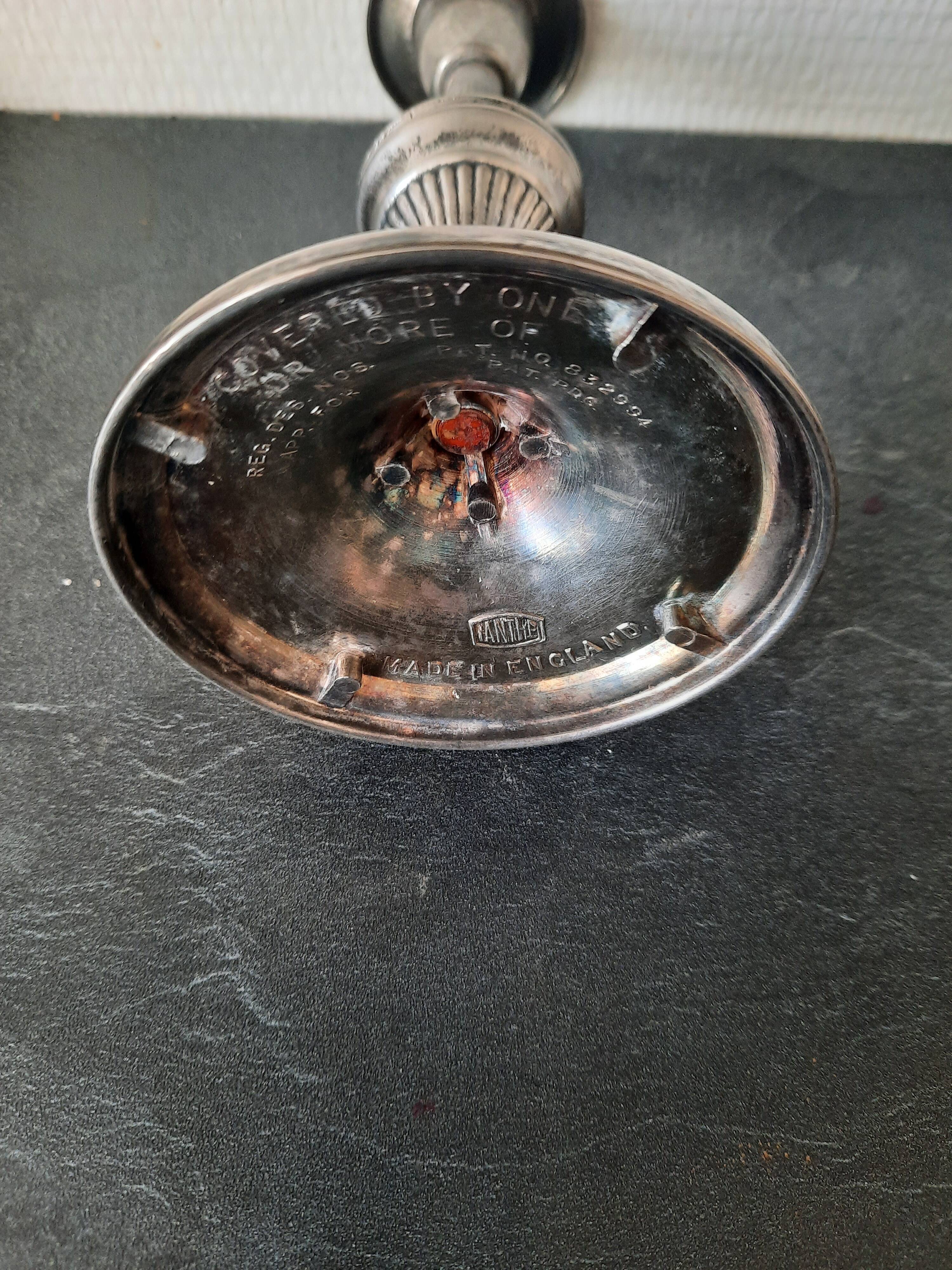 English candle holder