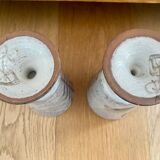 2 mazagrans or ceramic vases Gustave Reynaud Vallauris