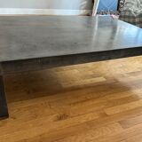 Industrial style concrete coffee table