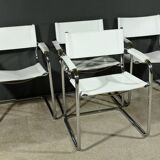 S33 Leather Armchairs, attributed to M. Stam for Fasem, Italy – 1970