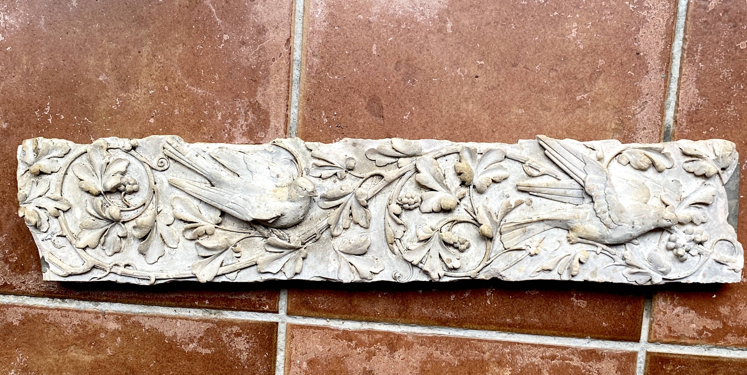 Moule en plâtre, frise 60 cm, XIXe siècle
