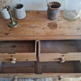 Old English style chest of drawers