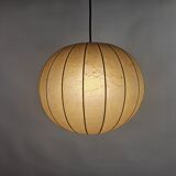 Cocoon pendant lamp from Italy with beautiful structure and colour