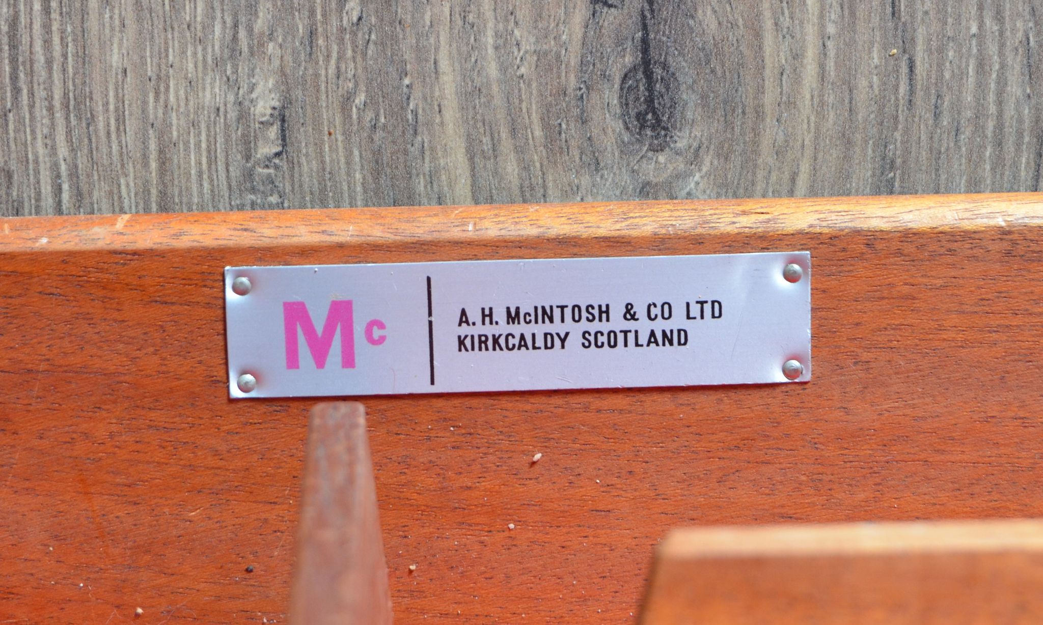 Vintage midcentury McIntosh bureau