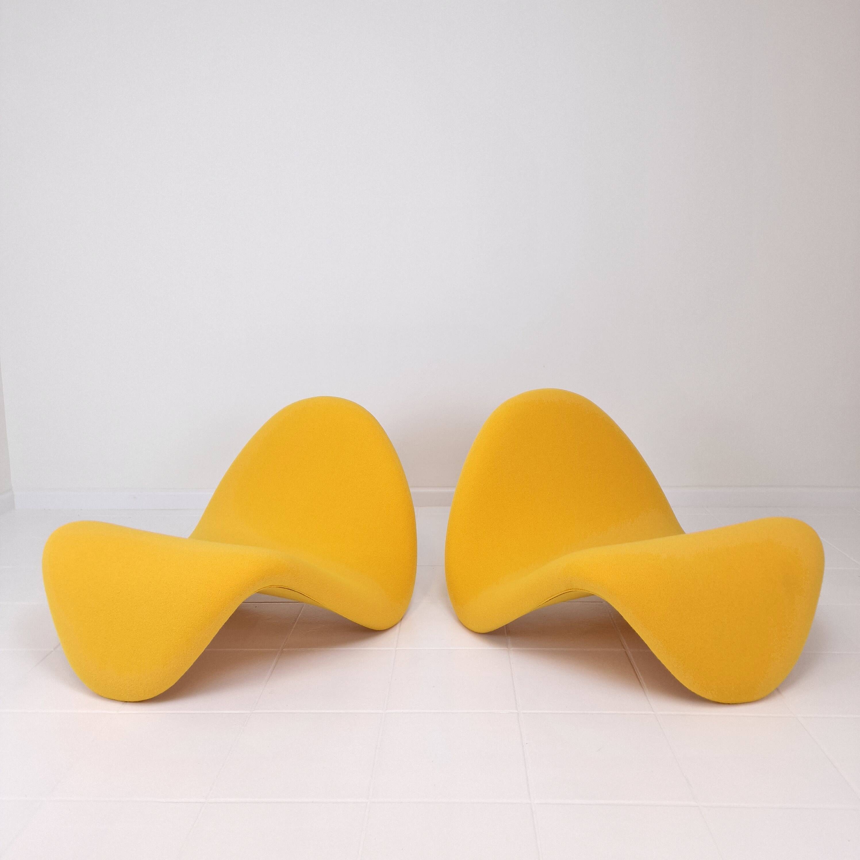 Set of 2 Tongue Chairs by Pierre Paulin for Artifort, 1960s