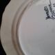 Old henriot quimper plate earthenware rosette decoration