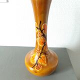 Orange neck vase