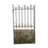 Portillon fer forgé XIX ème dans son jus