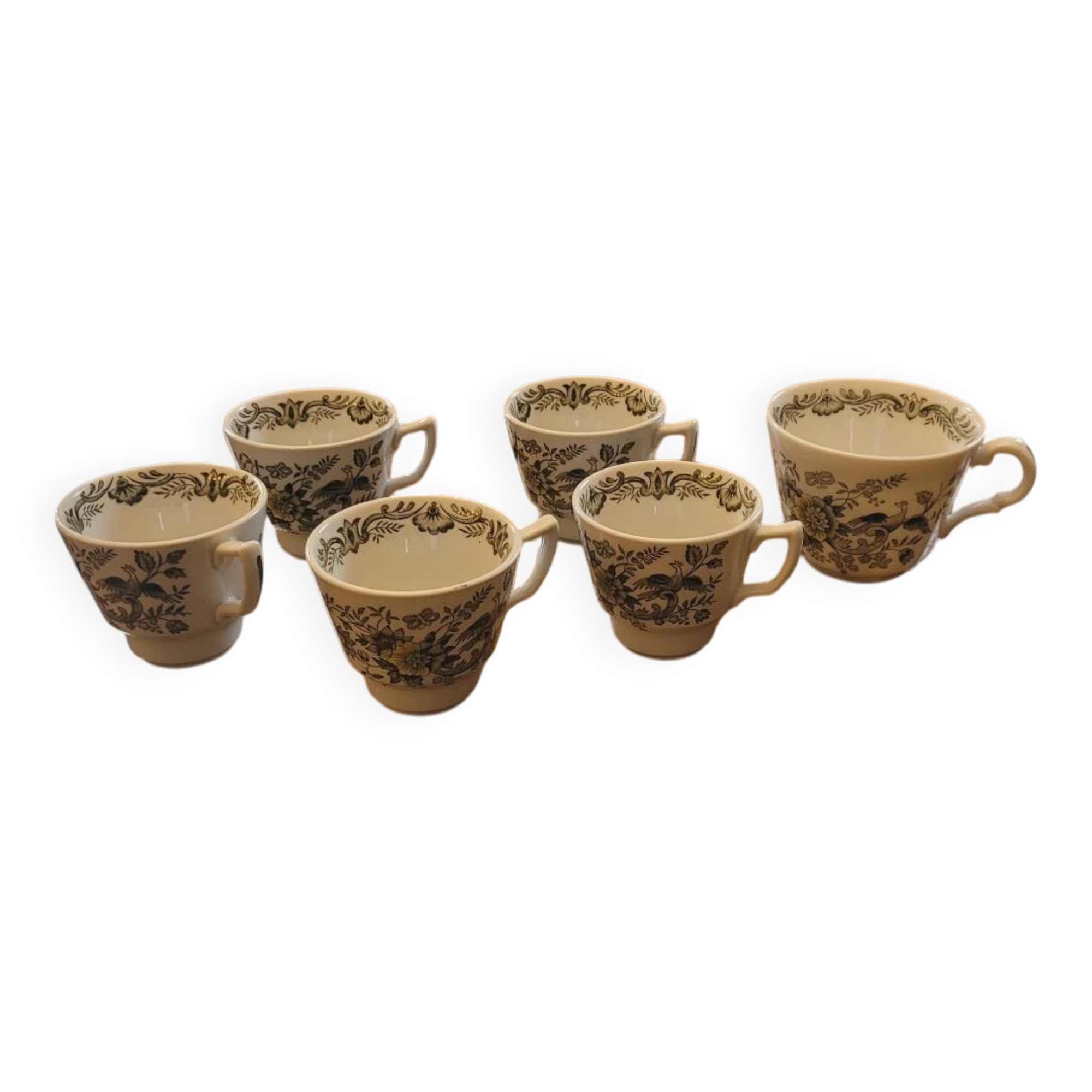 English ceramic cups