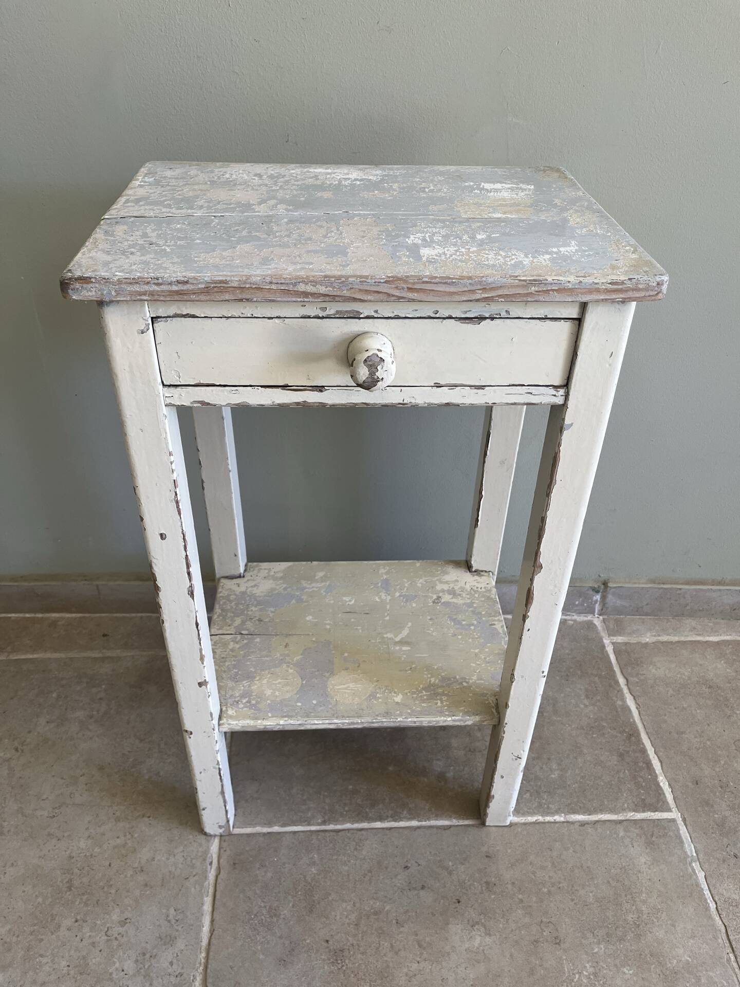 Console ancienne esprit maison de campagne 