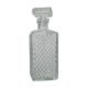 Carafe à whisky vintage verre ciselé