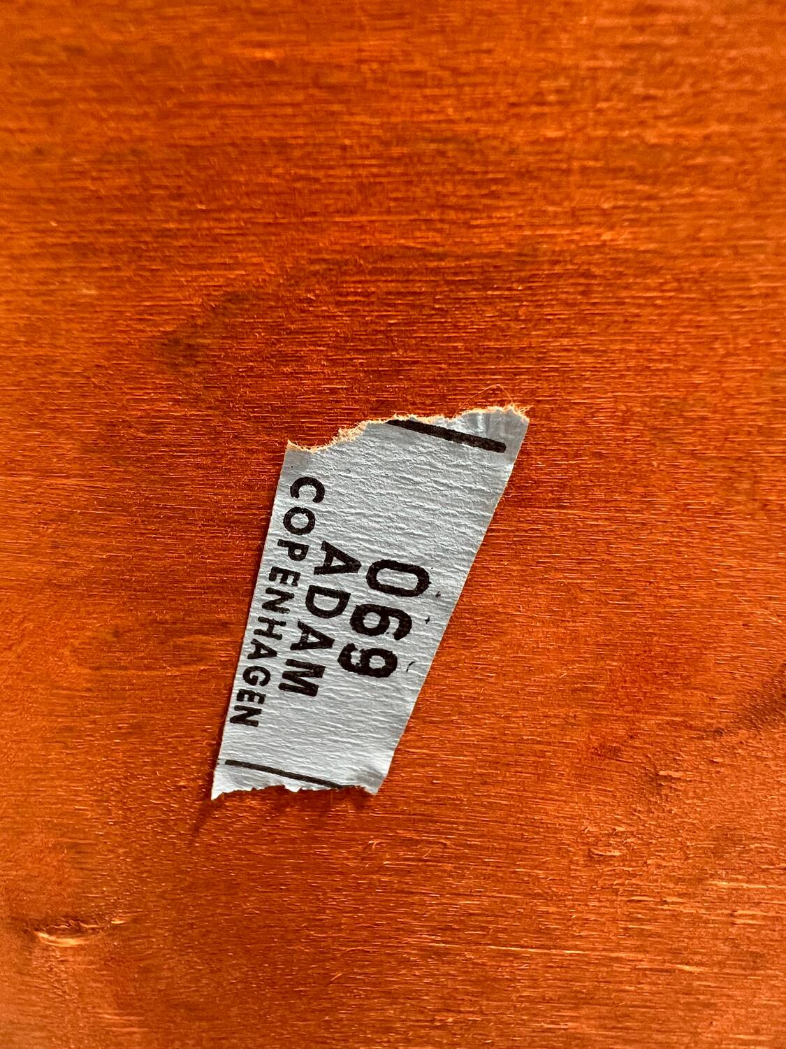 Scandinavian rosewood bookcase