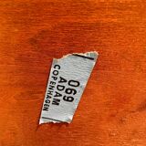 Scandinavian rosewood bookcase