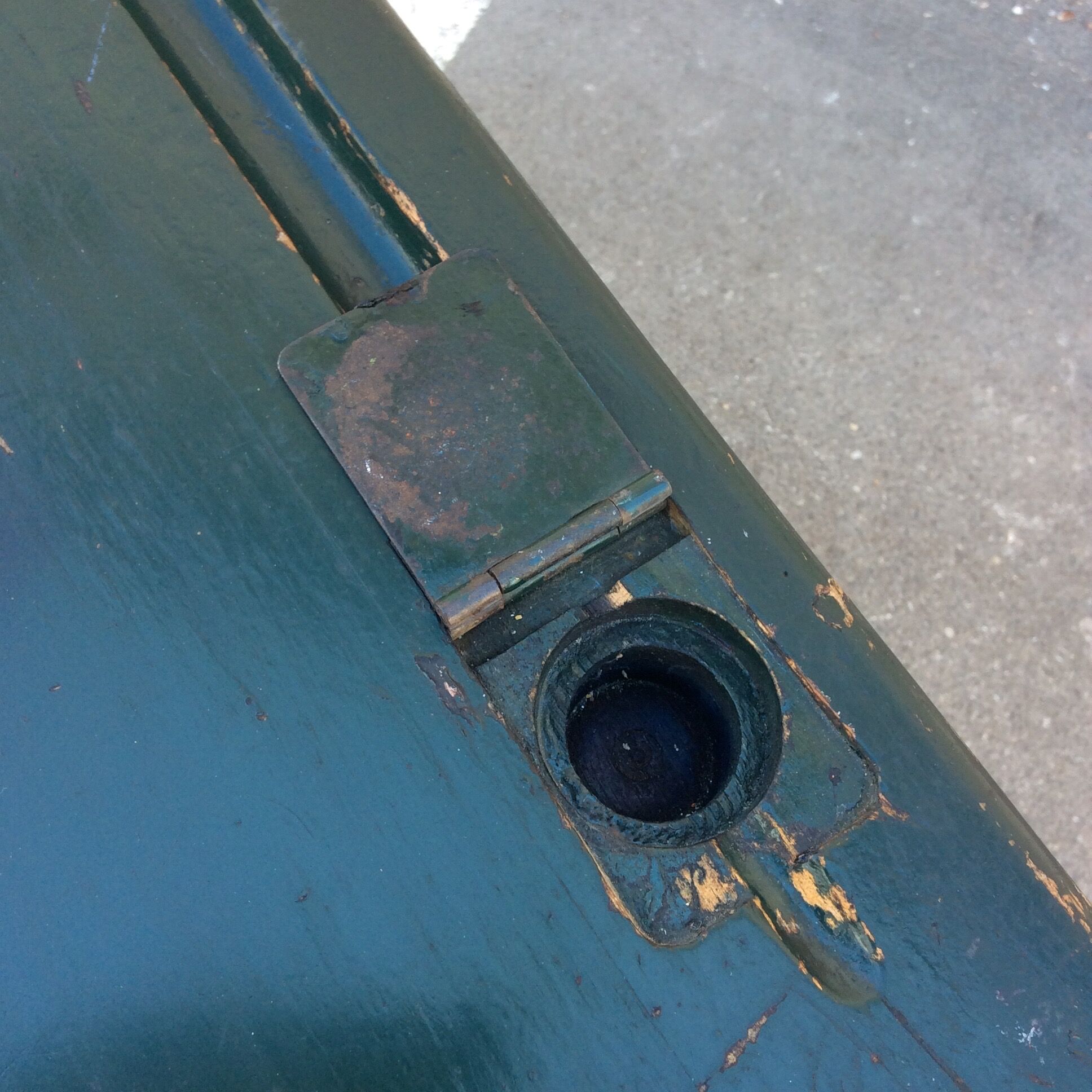 vintage desk mid-century Schoolboy's office