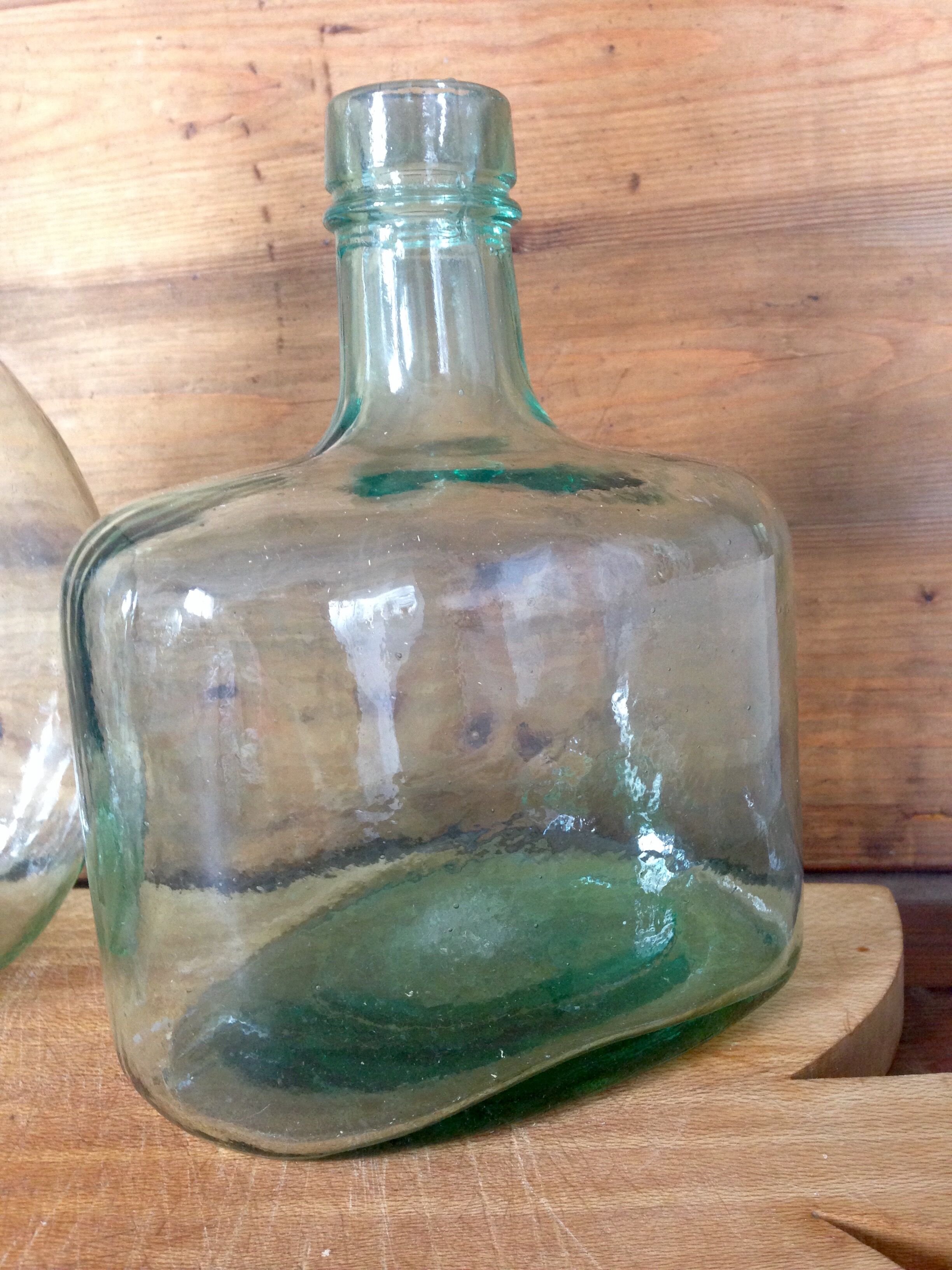 Demijohn 3,5L and bottle and bottle 2L