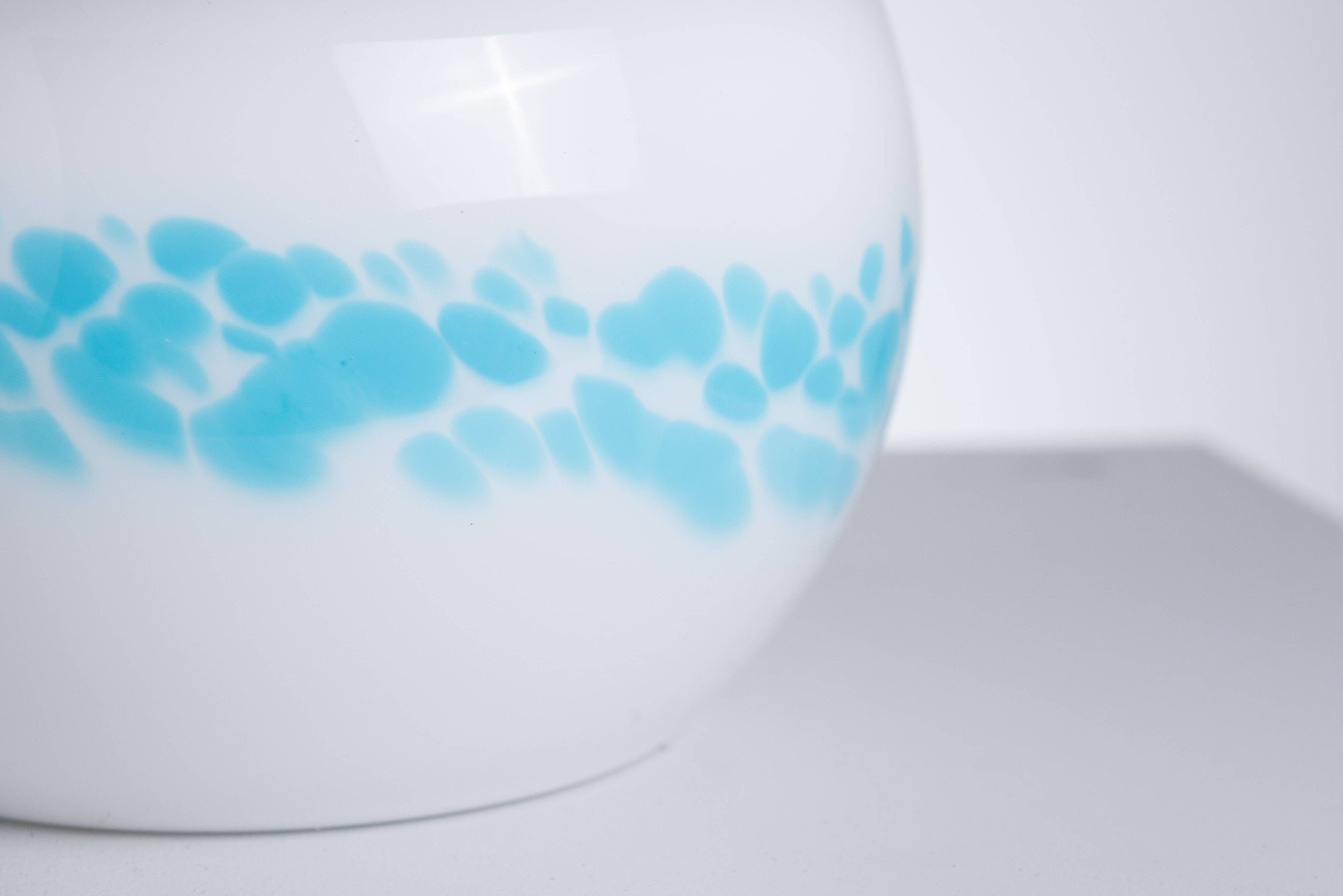 Large ‘‘Rosalinda’’ Murano glass mushroom table lamp, 1970s, Italy