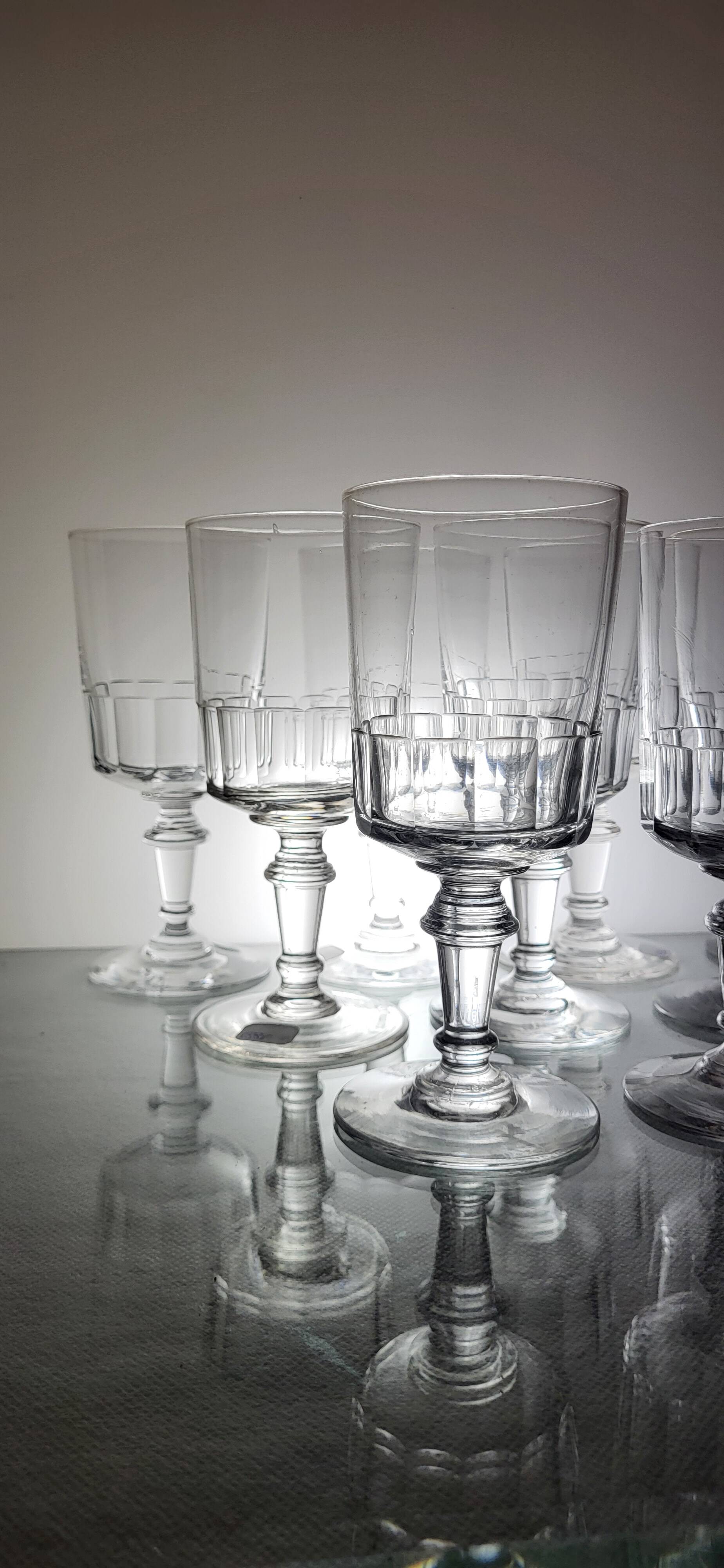 9 Mirabeau model water/wine glasses