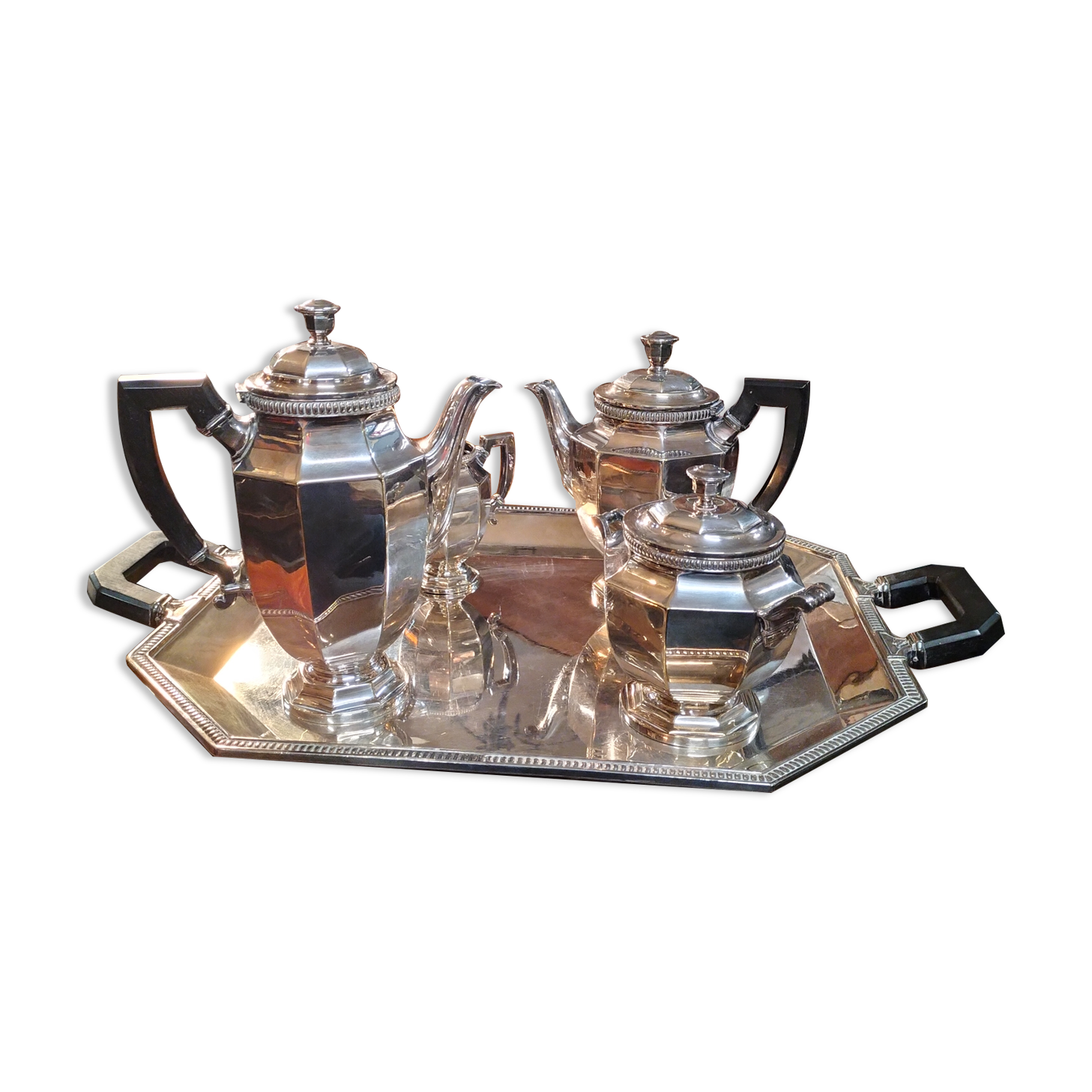 Gallia coffee or tea set for Christofle