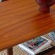Table basse danoise double plateau en teck 1960