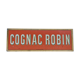 Robin Cognac advertising plate