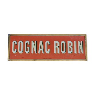 Robin Cognac advertising plate