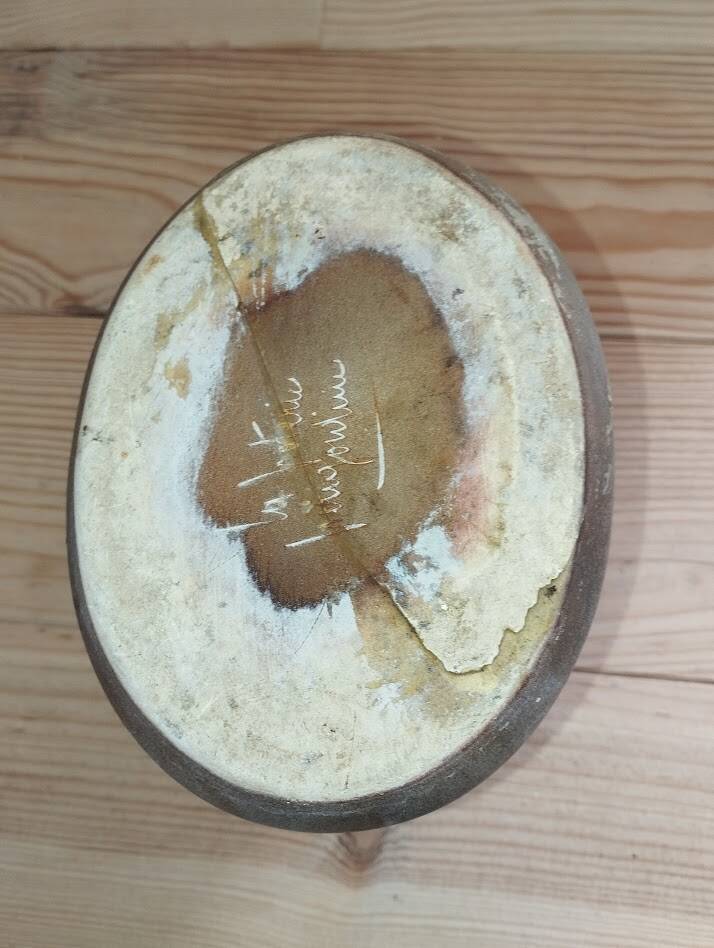 Pichet vintage artisanal en grès – La poterie Périgourdine