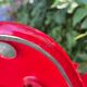 Omstak chair by Rodney Kinsman, vintage red metal.