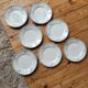 Set of 7 dessert plates n°418 Ceranord
