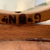 Suite of 4 chairs bistro Baumann 1967