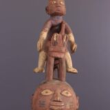 Gelede Yoruba mask with horseman crest (N° 29641)