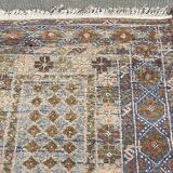 Handmade Afghan Wool Rug - 1m35 x 89cm