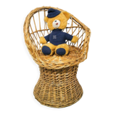Children's chair in wicker
