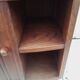 Art deco bedside table top marble door on the left