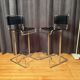 Pair of Linea Veam bar stools, Italy, 1980s