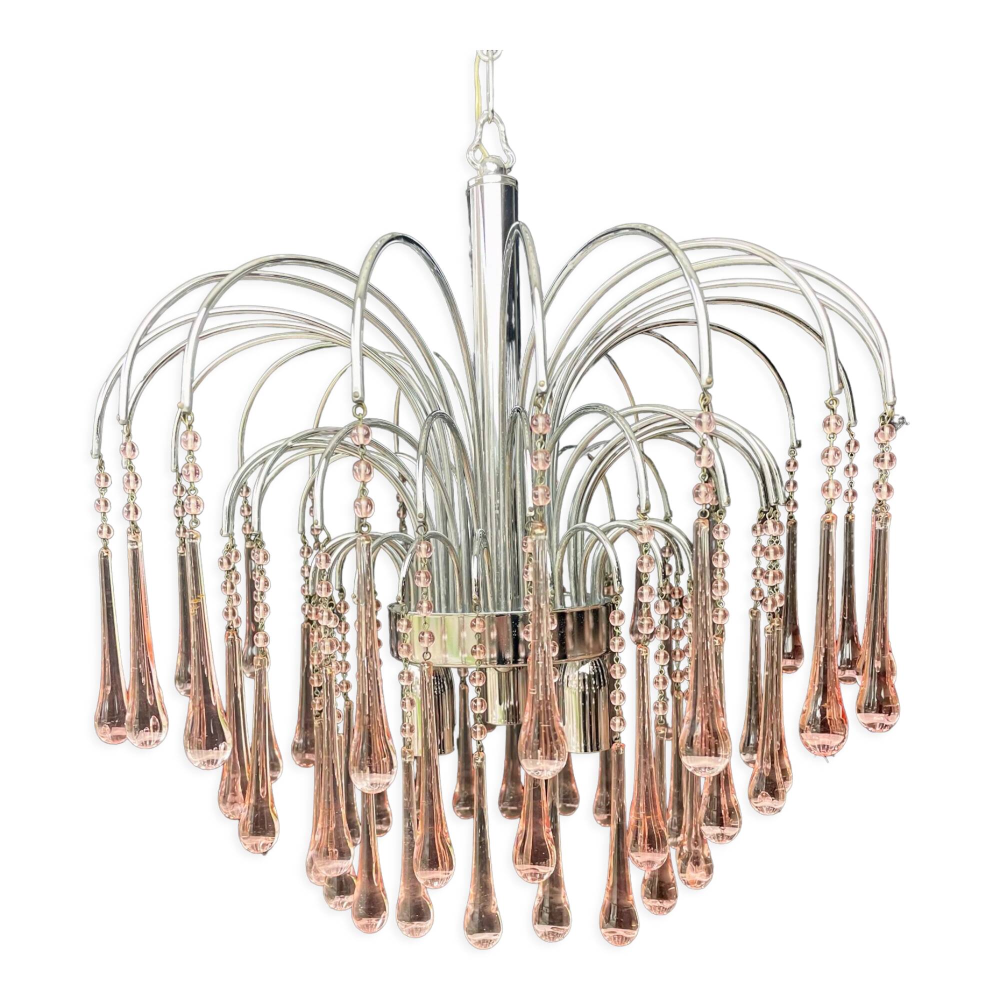 Paolo Venini waterfall chandelier