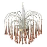 Paolo Venini waterfall chandelier