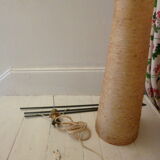 Lamp vintage of 50 years in resin