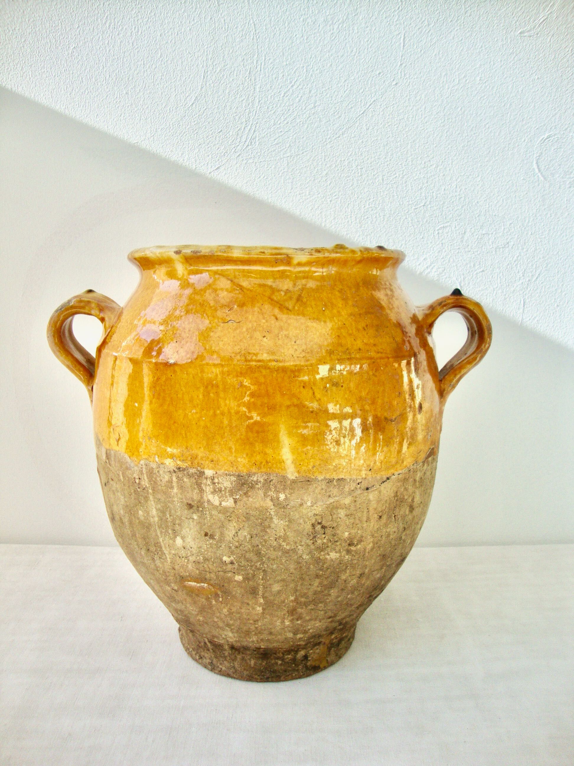 Ancient pot or Provencal jar