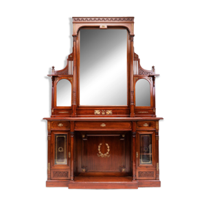 Console avec miroir,