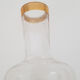Vintage white glass liqueur decanter