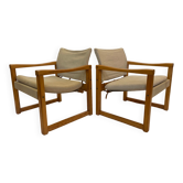 Lot of 2 x Karin Mobring - Ikea - Chair - Diana model safari chair
