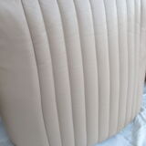 Sofa and 2 leather armchairs Ligne Roset Michel Ducaroy 1980